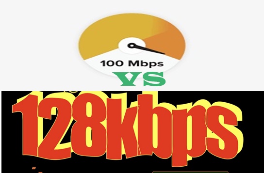 128kbps vs 100mbps Is 128 Kbps Fast Enough For Gaming And Streaming?