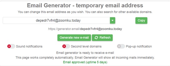 Email Generator Top 10 Best Fake Email Address Generators Online