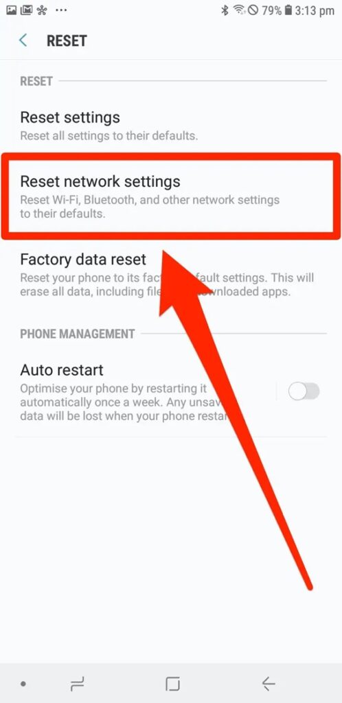 Reset Network Settings Fixed: Redmi Note 9 Pro No Service Problem
