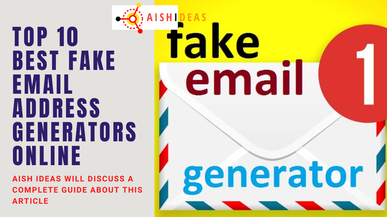 Best Fake Email Address Generators Online