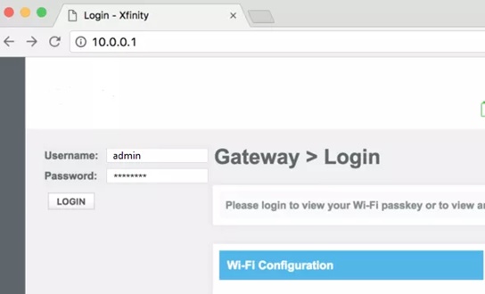 Restart Your Xfinity Gateway Online