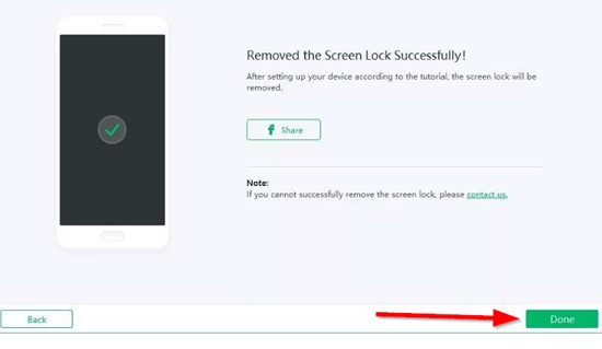 How To Reset LG Phone When It is Locked Out? [step 6]