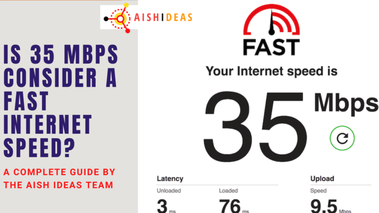 Is 35 Mbps Consider a Fast Internet Speed? - Aish Ideas - Tech Guides ...