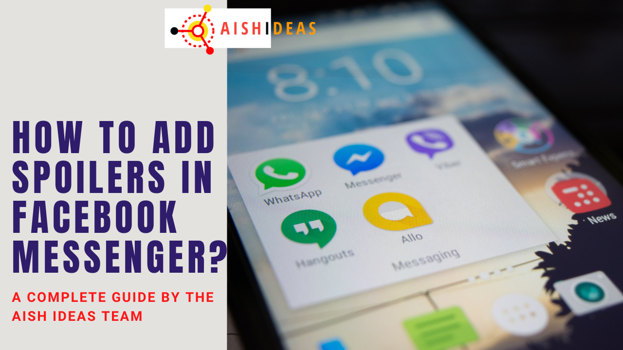 How To Add Spoilers in Facebook Messenger?