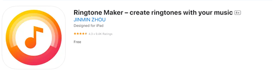 Ringtone Maker best free ringtone app for iPhone