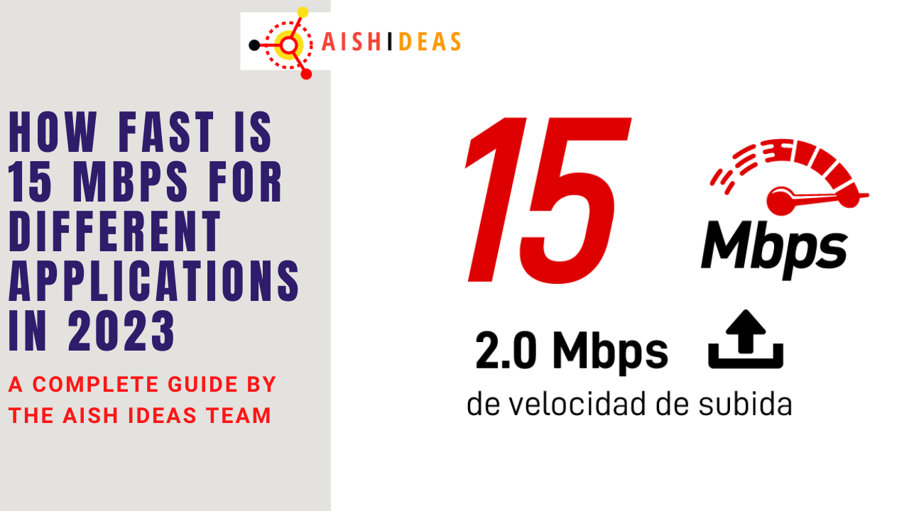 How Fast Is 15 Mbps For Different Applications In 2023 Aish Ideas